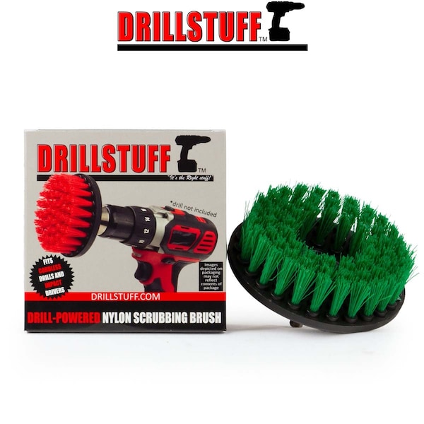Drillstuff Drill Brush - Cleaning Supplies - Kitchen Accessories - Mold Remover 5in-S-G-H-DS - main